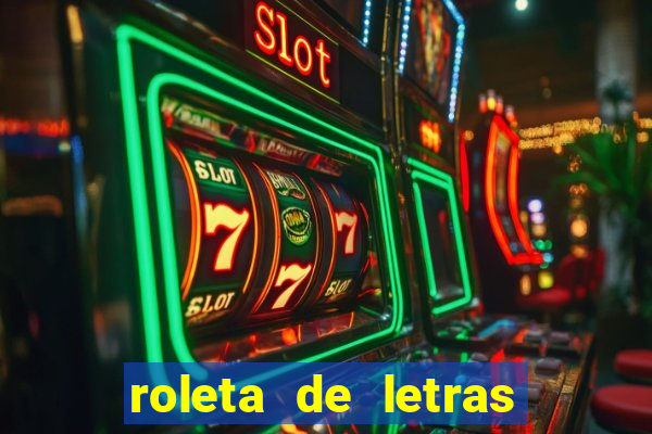 roleta de letras stop online